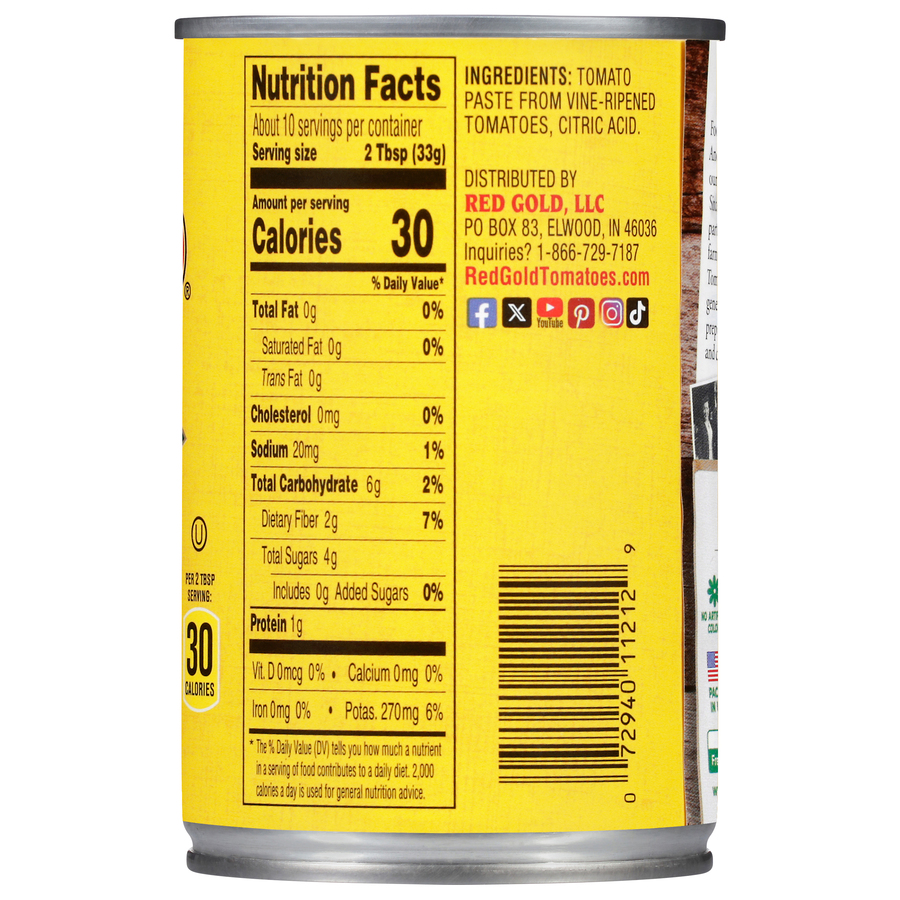 Canned Tomato Paste 12 oz Image:3