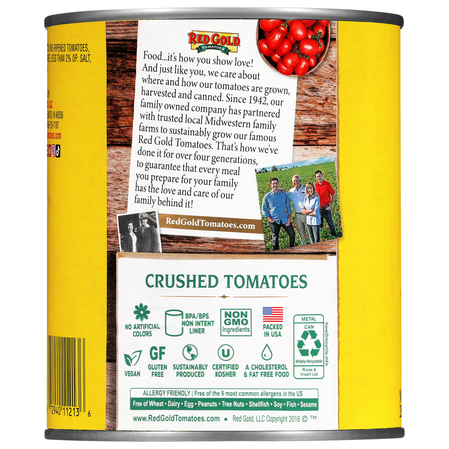 Canned Crushed Tomatoes 28 oz Image:2