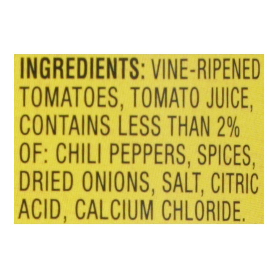 Chili Ready Canned Diced Tomatoes with Onions 14.5 oz Image:6