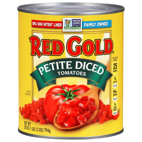 Canned Petite Diced Tomatoes 28 oz