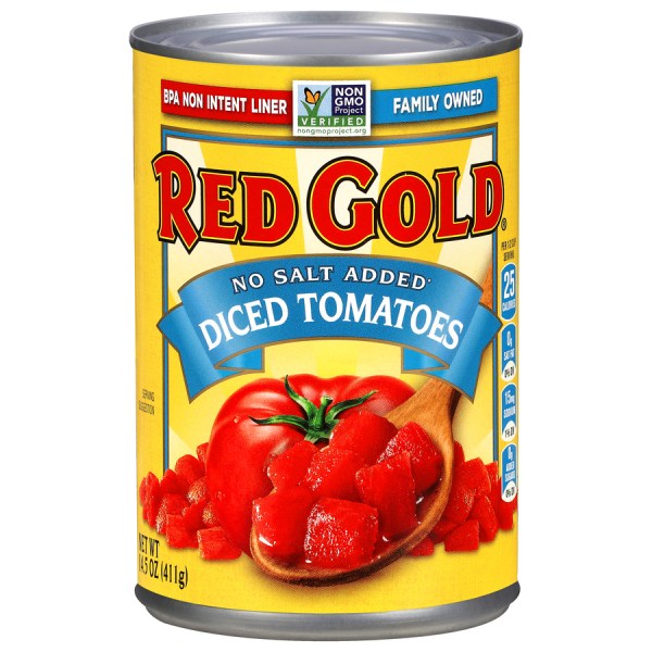 Canned Diced Tomatoes No Salt Added 14.5 oz