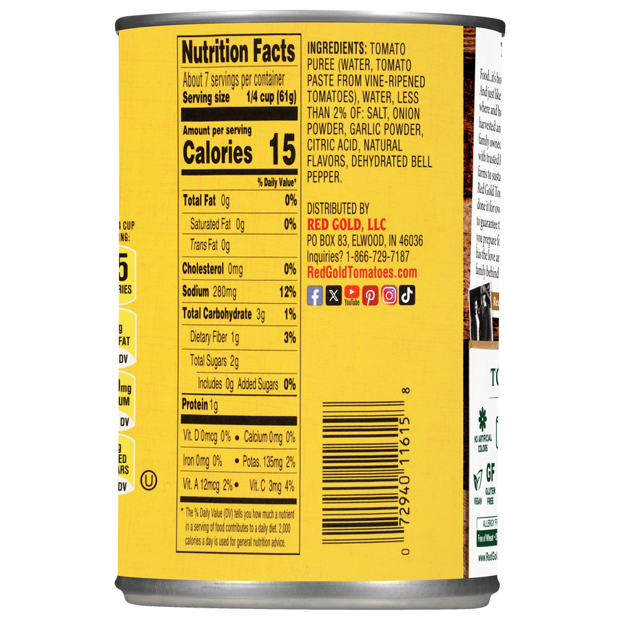 Canned Tomato Sauce 15 oz Image:3