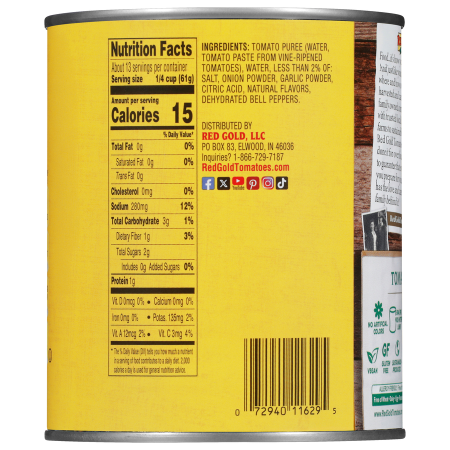Canned Tomato Sauce 29 oz Image:3