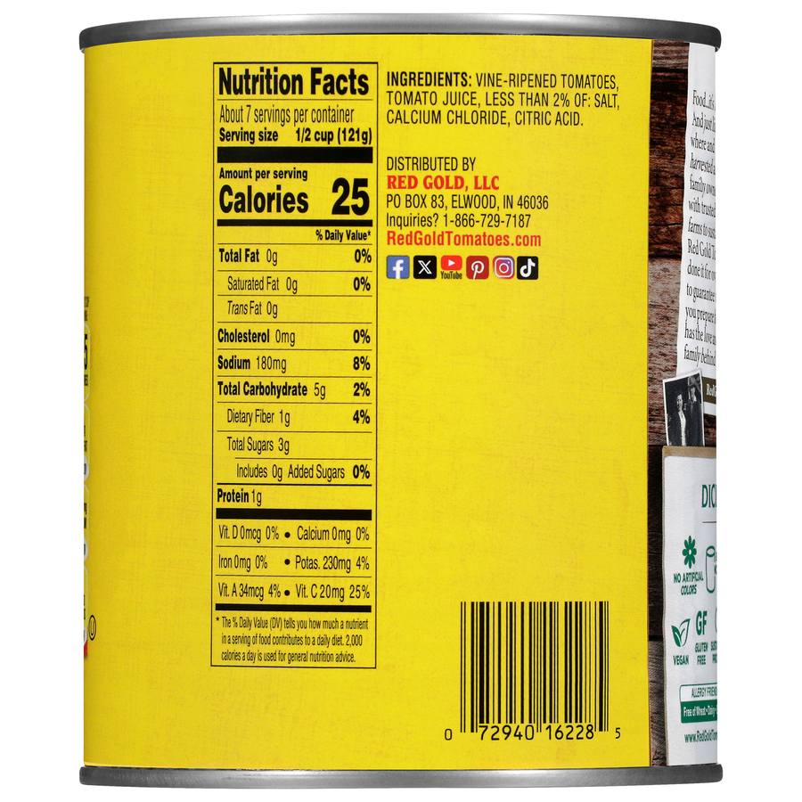 Canned Diced Tomatoes 28oz Image:3