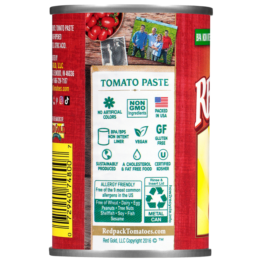 Tomato Paste Can 6 oz Image:2