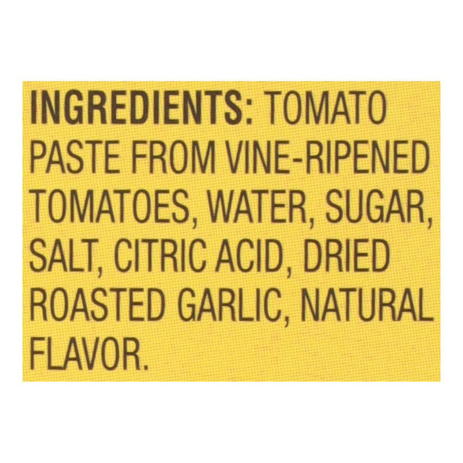 Red Gold Roasted Garlic Tomato Paste 6 oz Image:6