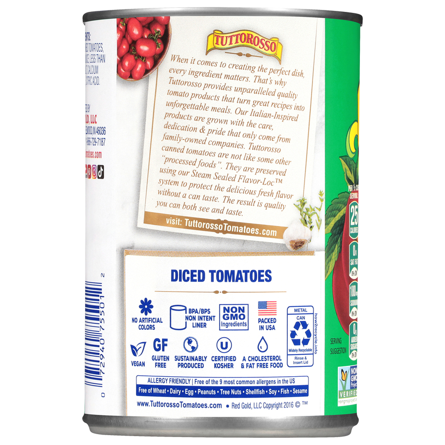 Diced Tomatoes 14.5 oz Image:2