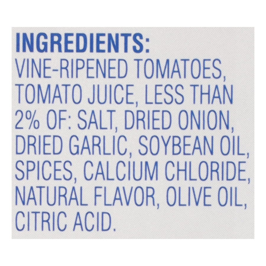 Diced Tomatoes Basil, Garlic & Oregano 14.5 oz Image:6