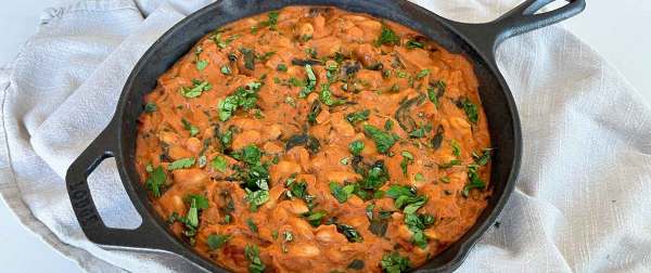 Creamy White Beans alla Vodka