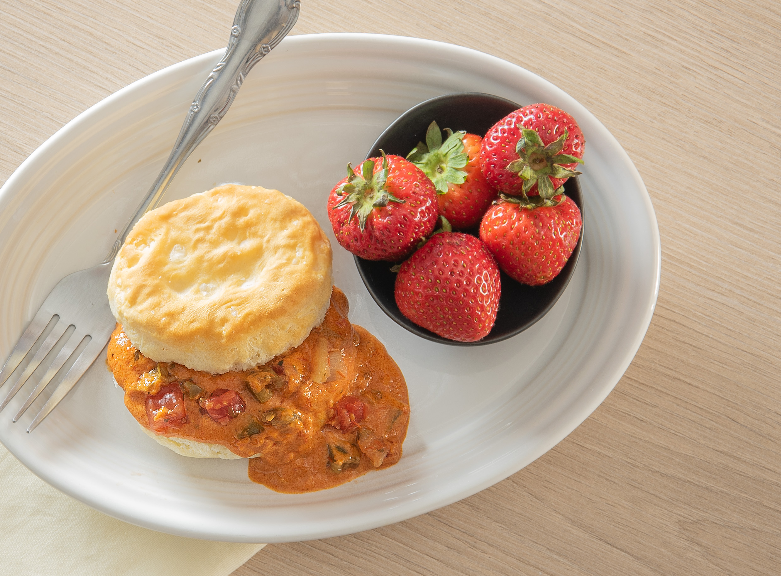 Salsa Con Queso with Chorizo & Biscuits Image:1