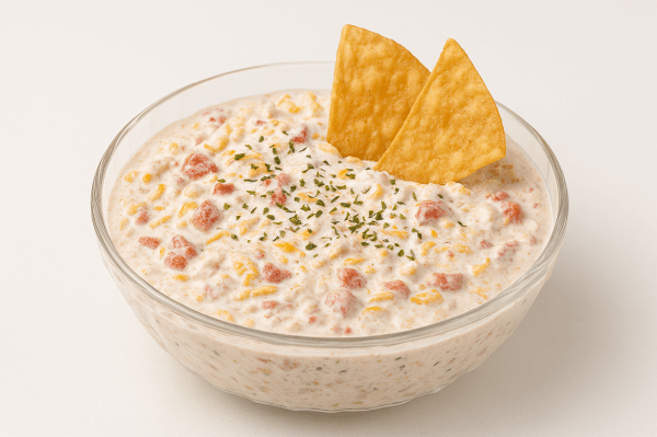 Red Gold Bacon Tomato Cheddar Dip