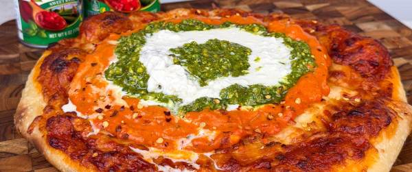 Cast-Iron Vodka Pizza