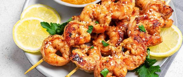 Grilled Shrimp Kabobs