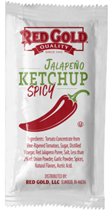 7 gr 1000 ct Red Gold® Spicy Jalapeno Ketchup Image:1