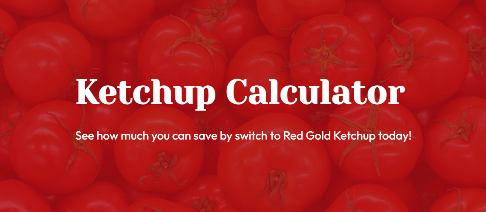 Ketchup Calculator