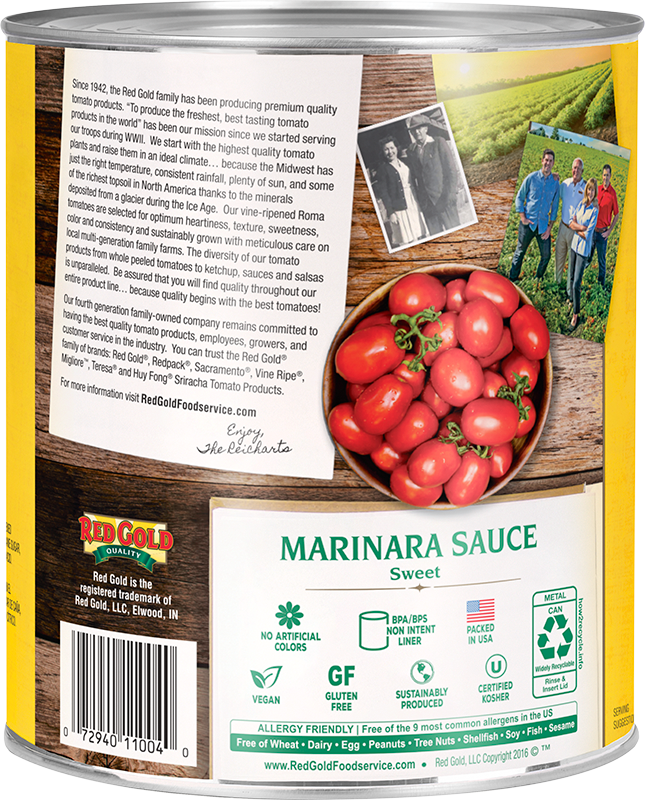 #10 Red Gold® Marinara Sauce Image:2