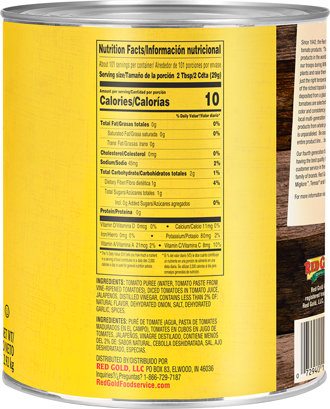 #10 Red Gold® Low-Sodium Salsa Image:2