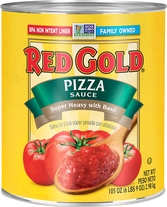 #10 Red Gold® Pizza Sauce Extra Heavy with Basil Image:1
