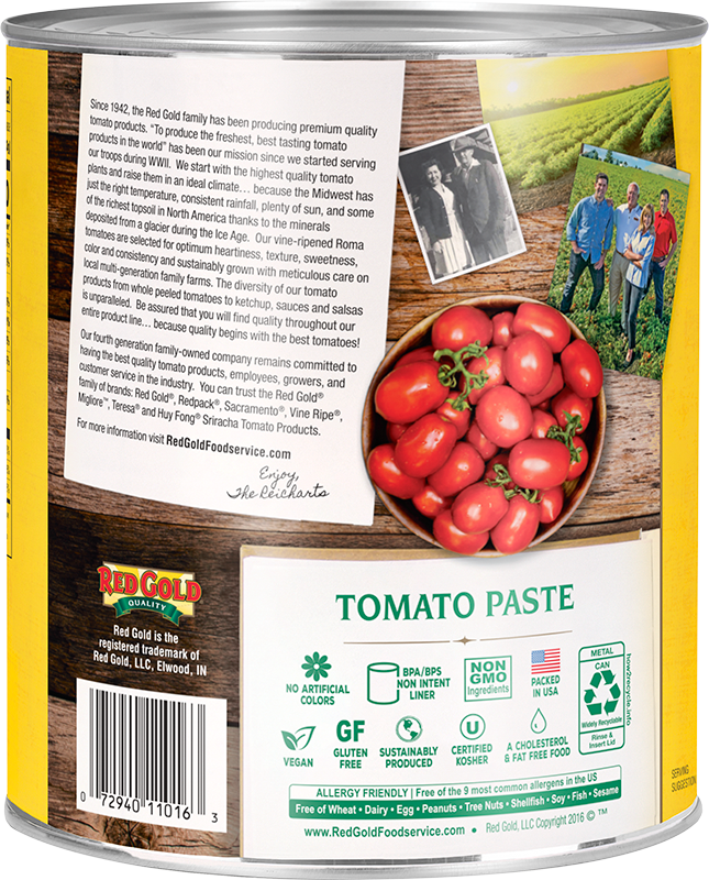 #10 Red Gold® Tomato Paste Image:2