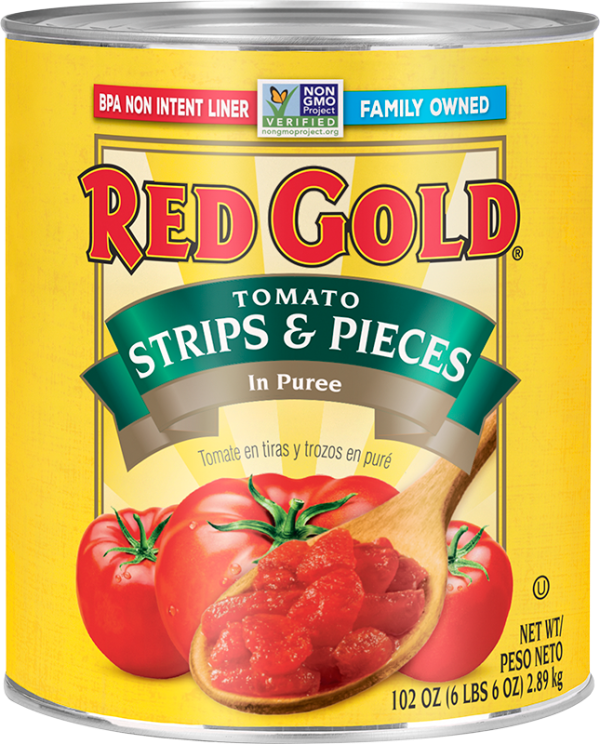 #10 Red Gold® Tomato Strips & Pieces in Puree