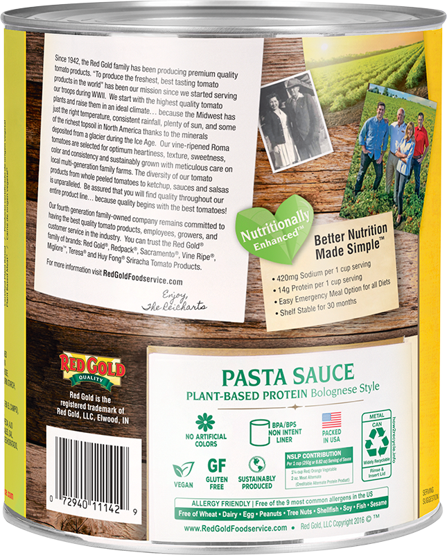 Red Gold® Vegan Bolonese Plant-Based Pasta Sauce Image:2