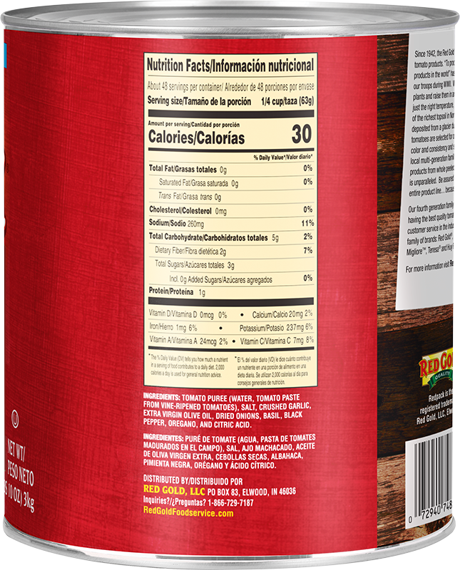 #10 Redpack Fully Prepared Pizza Sauce Image:3