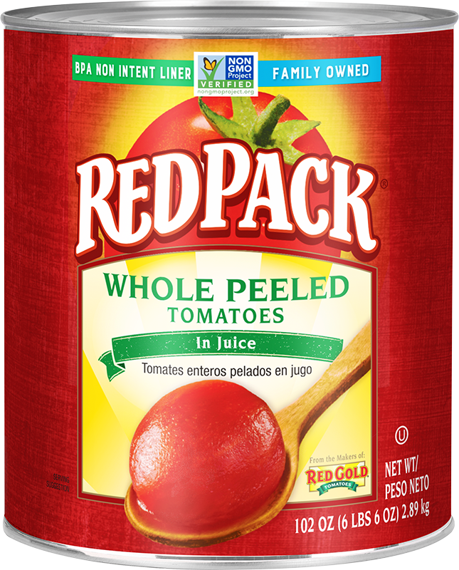 #10 Redpack Whole Peeled Tomatoes in juice Image:1