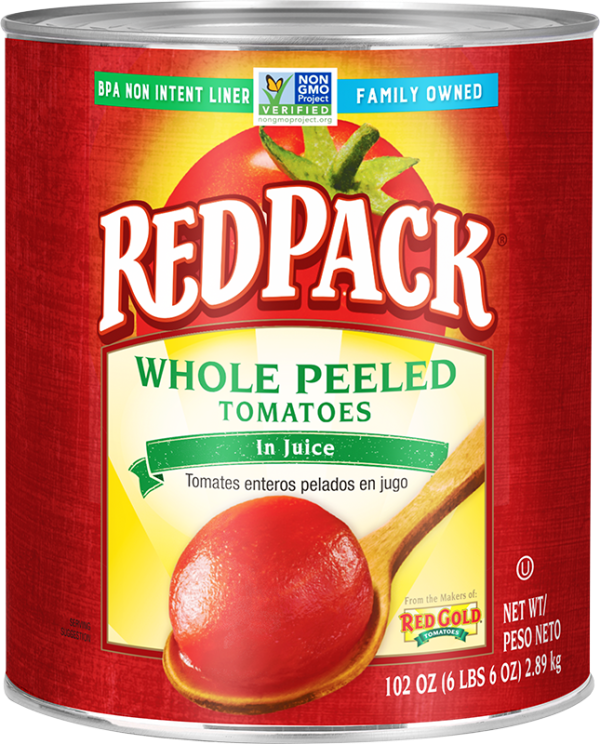 #10 Redpack Whole Peeled Tomatoes in juice