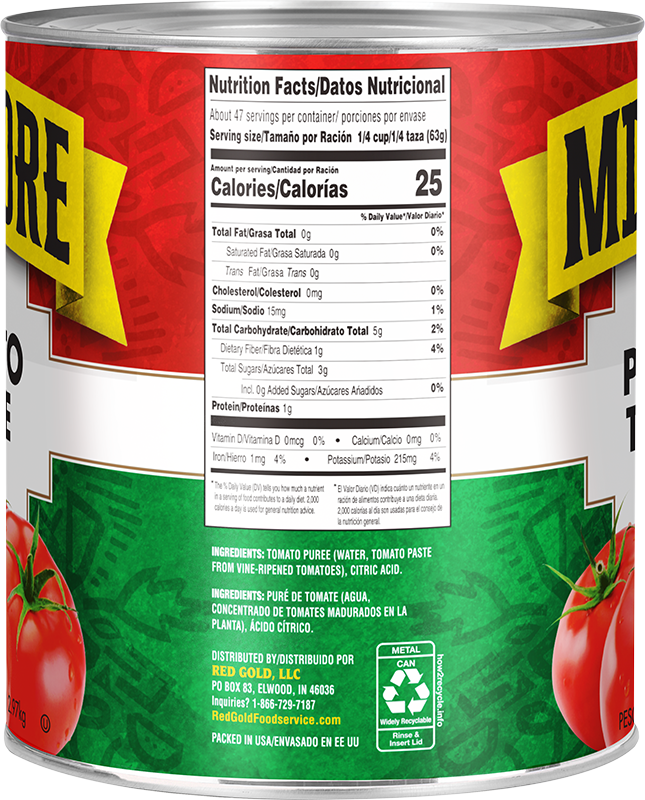 #10 Migliore Tomato Puree 1.045 Specific Gravity Image:4