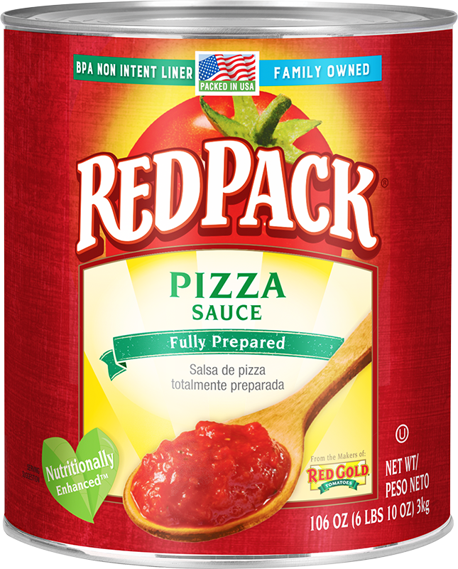 #10 Redpack Low-Sodium Fully Prepared Pizza Sauce Image:1