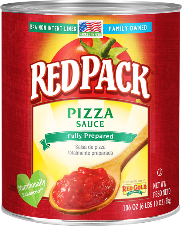 #10 Redpack Low-Sodium Fully Prepared Pizza Sauce