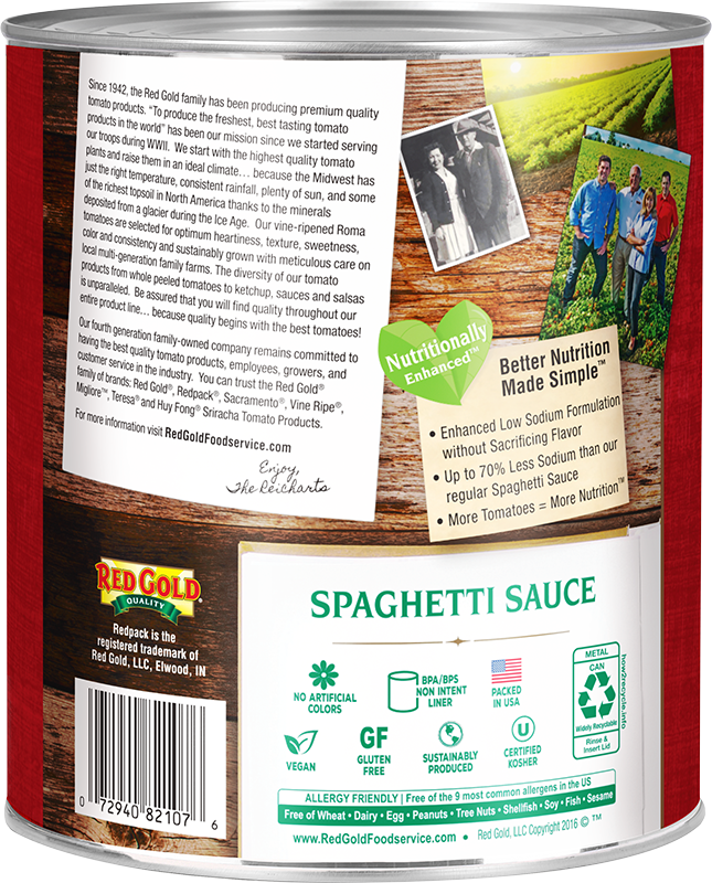 #10 Redpack Reduced-Sodium Spaghetti Sauce Image:2