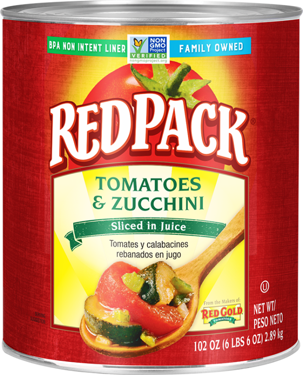 #10 Redpack Zucchini & Stewed Tomatoes