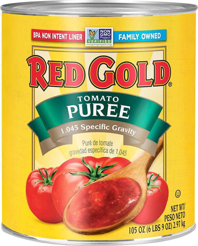 #10 Red Gold Tomato Puree 1.045 Specific Gravity Image:1