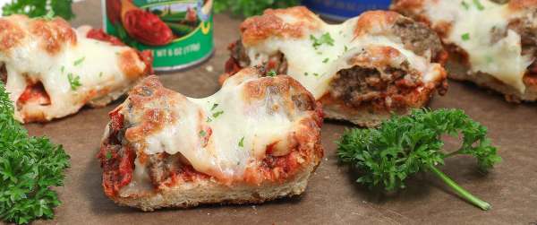 Meatball French Bread Pizza