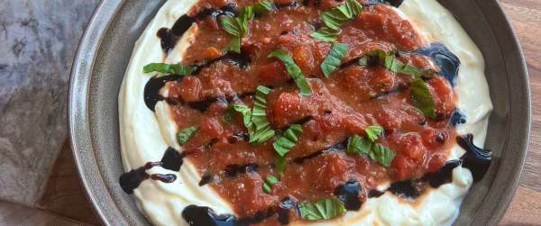 Creamy Whipped Tomato Feta Dip