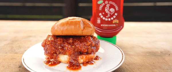 Hot Sriracha Honey Chicken Sandwich