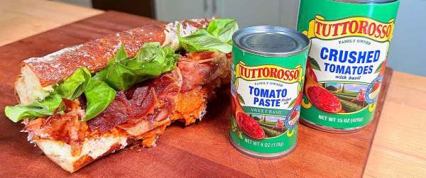 Grilled Spicy Vodka Parm Sandwich