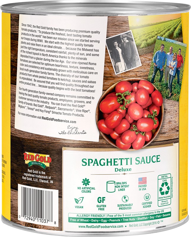 #10 Red Gold® Deluxe Spaghetti Sauce Image:2