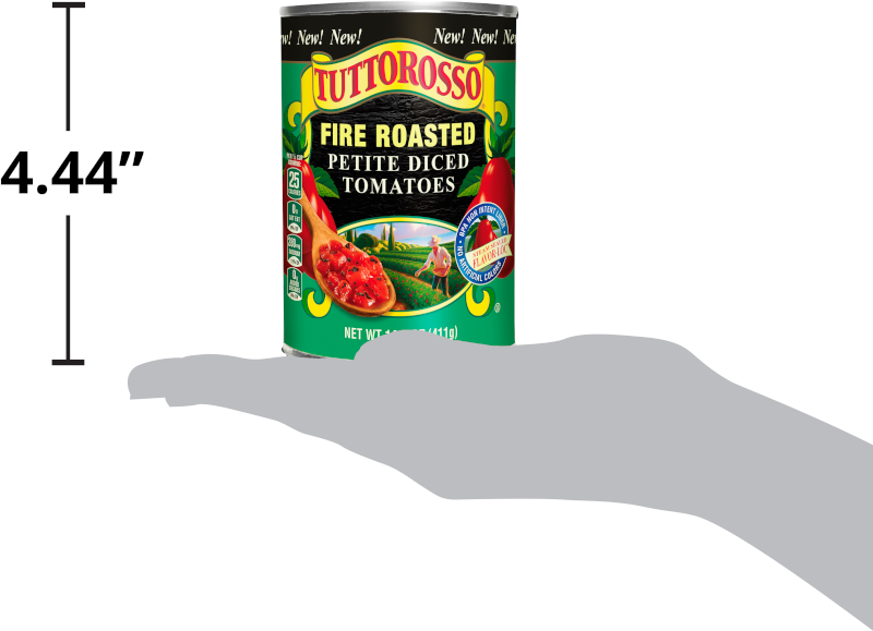 Fire Roasted Petite Diced Tomatoes Image:6
