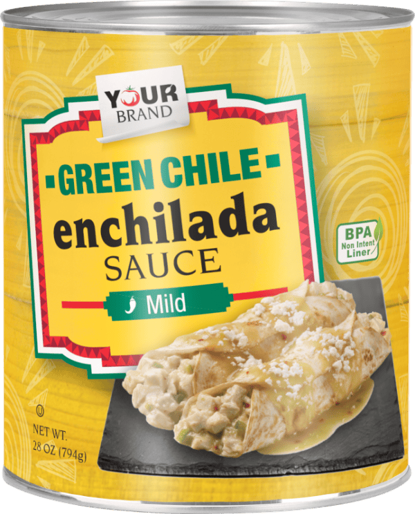 28 oz Green Mild Enchilada Sauce