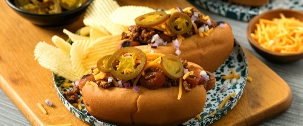 Loaded Chili Cheese Dogs