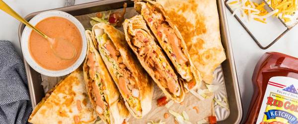 BBQ Chicken Crunchwrap